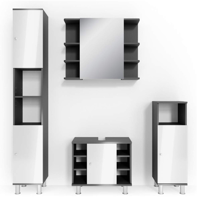 Badmöbel Set günstig online kaufen (Kaufratgeber) » LED Duschkopf